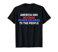 No Kings United We Rise We The People USA Hombres Mujeres Niños Camiseta