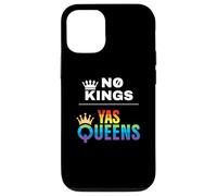 No Kings Yas Queens Rainbow Pride Carcasa para iPhone 12/12 Pro