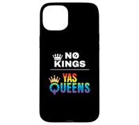 No Kings Yas Queens Rainbow Pride Carcasa para iPhone 15 Plus