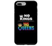No Kings Yas Queens Rainbow Pride Carcasa para iPhone 7 Plus/8 Plus