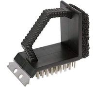 No Label Cepillo para Barbacoa y Parrilla 3 en 1 Negro