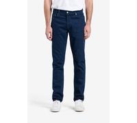 No Label Yamane Brushed Denim Cotton-stretch Dark Blue Talla: W34L34 | Vaqueros Rectos Outlet | Hombre | Azul