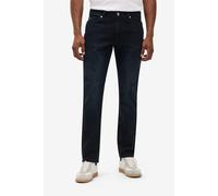 No Label Yamane Midweight Cotton Stretch Dark Blue Black Talla: W30L34 | Vaqueros Pitillo Outlet | Hombre | Negro