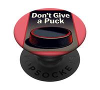 No le Des un Disco Hockey Divertido PopSockets PopGrip Adhesivo