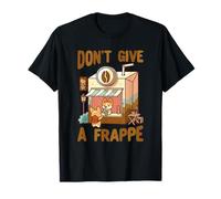 No le Des un Juego de Palabras de café Frappe Corgi Camiseta