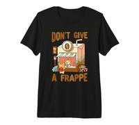 No le Des un Juego de Palabras de café Frappe Corgi Camiseta Premium