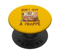 No le Des un Juego de Palabras de café Frappe Corgi PopSockets PopGrip Adhesivo