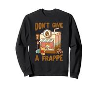 No le Des un Juego de Palabras de café Frappe Corgi Sudadera