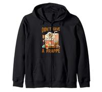 No le Des un Juego de Palabras de café Frappe Corgi Sudadera con Capucha