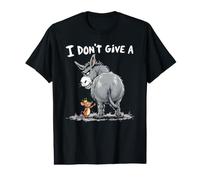 No le doy un Culo de Ratas Burro sarcástico Divertido Juego de Palabras Camiseta gráfica económica