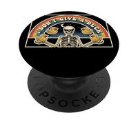 No le doy un Esqueleto de Pato Ofensiva PopSockets PopGrip Adhesivo
