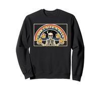 No le doy un Esqueleto de Pato Ofensiva Sudadera