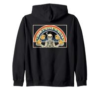 No le doy un Esqueleto de Pato Ofensiva Sudadera con Capucha