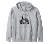 No le Hagas a Este Oso Humor de Vida Salvaje hilarante Sudadera con Capucha