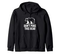 No le Hagas a Este Oso Humor de Vida Salvaje hilarante Sudadera con Capucha