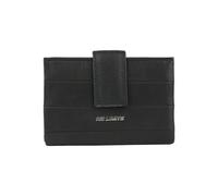 No Limits Cartera de Mujer de Piel Genuina, Delgada y Compacta, PROTECCIÓN RFID, Porta Tarjetas de Crédito y Monedas, de Bolsillo, Con Caja, Negro , Sutil, Casual