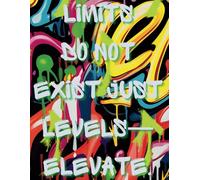 No Limits, Just Levels: Notebook for Black Ascension| Journal| Diary| Notebook| Log| Manifestation| Reflection| Self-Care| Creative Writing| 8.5” x ... College-Ruled Lined Pages (Melanin Manifesto)