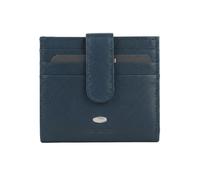 No Limits Tarjetero para hombre de piel auténtica, delgada, con protección RFID, con caja, navy, Slim, Slim