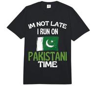No llego Tarde Corro en el Tiempo paquistaní Divertido Pakistán Comfort Colors Adult Heavyweight T-Shirt