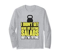 No llegué aquí Comiendo ensaladas, Pero lo Intento Manga Larga