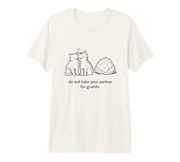 No lleves a tu Pareja por el Granito: Juego de Palabras Divertido con Gatos Camiseta Premium