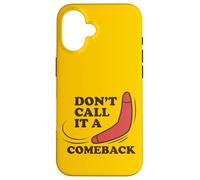 No lo llames Regreso, Boomerang Divertido Carcasa para iPhone 16