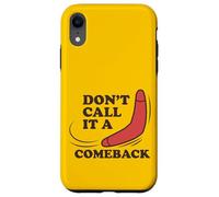 No lo llames Regreso, Boomerang Divertido Carcasa para iPhone XR