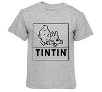 No Lo Pienses Demasiado Camiseta Niños Gris Cuello Redondo Camiseta para Niño Niña