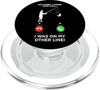 No lo Siento, perdí tu Llamada, Estaba en mi Otra línea de Pesca PopSockets PopGrip para MagSafe