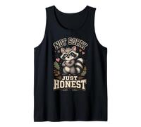 No lo Siento, Solo Mapache Honesto, Divertido, sarcástico Camiseta sin Mangas