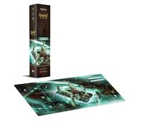 No Loading Games, Gwent Neoprene Mat - Alfombra de Juego Ciri con Zonas de Mapa Impresas y molduras, 290 x 730 mm
