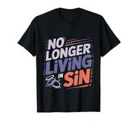 No Longer Living In Sin Pareja de Bodas matrimoniales Camiseta