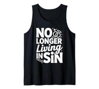 No Longer Living In Sin Pareja de Bodas matrimoniales - Camiseta sin Mangas