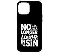 No Longer Living In Sin Pareja de Bodas matrimoniales - Carcasa para iPhone 12 Pro MAX