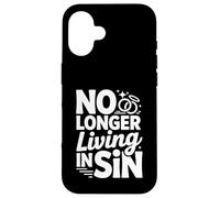 No Longer Living In Sin Pareja de Bodas matrimoniales - Carcasa para iPhone 16