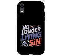 No Longer Living In Sin Pareja de Bodas matrimoniales Carcasa para iPhone XR