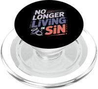 No Longer Living In Sin Pareja de Bodas matrimoniales PopSockets PopGrip para MagSafe