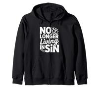 No Longer Living In Sin Pareja de Bodas matrimoniales - Sudadera con Capucha