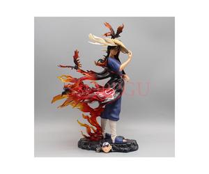 (No luminoso-SY) Figura de Anime Periphery Naruto Uchiha Itachi Akatsuki Crow Scene Estatua Juguetes
