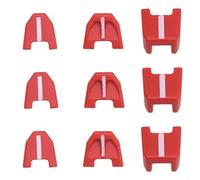 No-mar Pad Kit para Grapadora 42-38-0017 con punta curva suave para evitar daños en la superficie y para asegurar una alineación segura de uñas, juego de juntas de plástico suave que no deja marcas