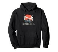 No más apuestas Funny Casino Juego Poker Noche Un Distribuidor de Tarjetas Sudadera con Capucha