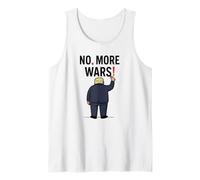 No más guerras Puntuación importa Protesta Antiguerra Camiseta sin Mangas