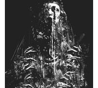 NO/MÁS - No Peace Blood Soaked Transparent Orange & Black Marbled