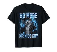 No más señor Buen Chico Chico Malo Vaquero Hombre Lobo Camiseta