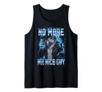 No más señor Buen Chico Chico Malo Vaquero Hombre Lobo Camiseta sin Mangas