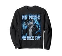 No más señor Buen Chico Chico Malo Vaquero Hombre Lobo Sudadera