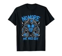No más señor Buen Chico Gracioso Alfa Lobo Meme desquiciado Brainrot Camiseta