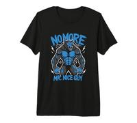 No más señor Buen Chico Gracioso Alfa Lobo Meme desquiciado Brainrot Camiseta Premium