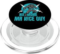 No más señor Buen Chico Gracioso Alfa Lobo Meme desquiciado Brainrot PopSockets PopGrip para MagSafe