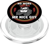 No más señor Buen Chico Gracioso Alfa Lobo Meme desquiciado Brainrot PopSockets PopGrip para MagSafe